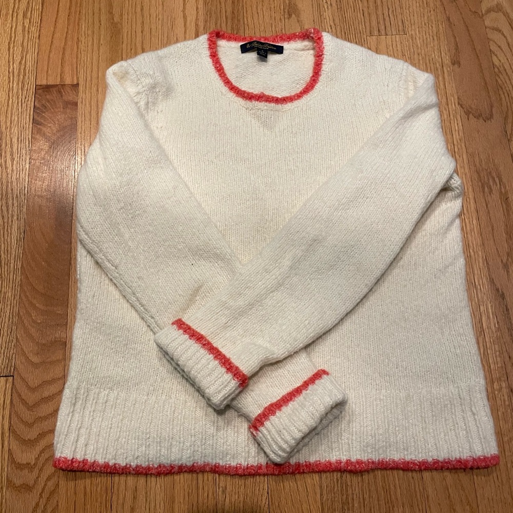 Brooks brothers Italian yarn, wool blend sweater. EUC